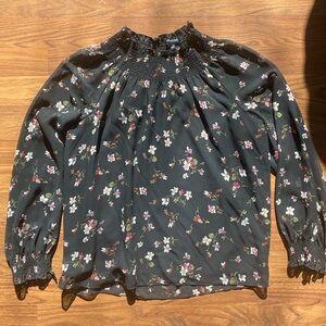 Madewell high neck top - xs